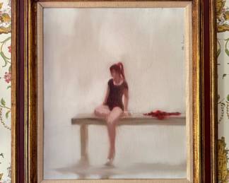 Oil on Canvas, Signed A.M. Torino