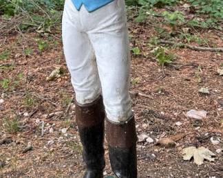 Cast Iron Lawn Jockey