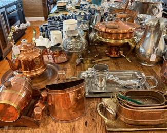detail- Lots of cool copper pieces!