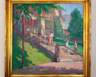 Oil on Canvas, Signed