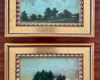 Oil on Board Landscapes