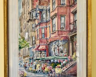 Signed Watercolor
