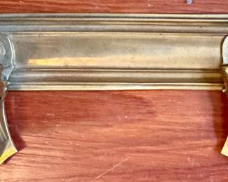 Vintage Brass Wall Hook Towel Holder