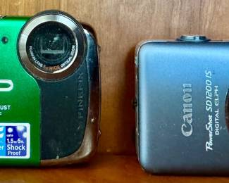 FujiFilm XP & Canon PowerShot Camera