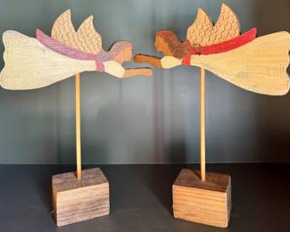 Richard Morgan Hand Carved Angels