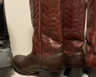 Men's Elephant Print Cowboy Boots