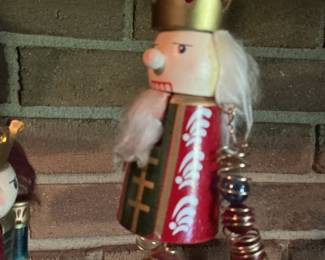 Wooden Nutcracker King Christmas Ornament