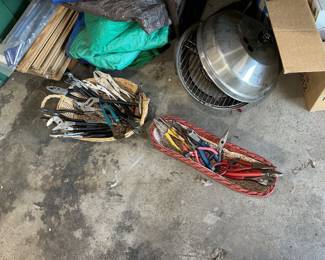 Assorted Pliers and Hand Tools