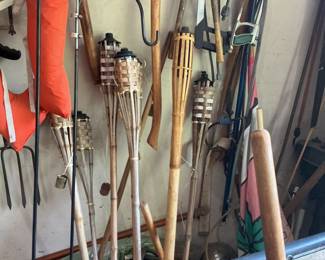 Bamboo Tiki Torches