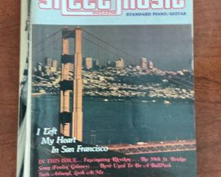 Collection of Sheet Music Magazines