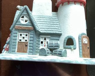 Partylite Stoney Harbor Lighthouse Tea Light Candle Holder