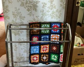 Handmade Granny Square Afghan