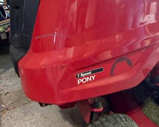 Troy-Bilt Pony 7-Speed Riding Lawn Mower