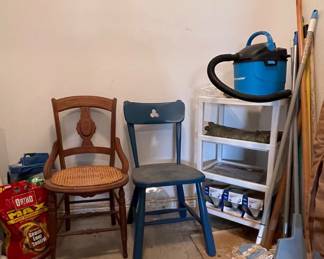 CHAIRS, SHOP VAC