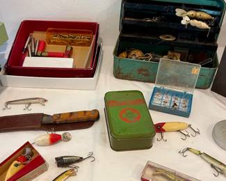 OLD FISHING LURES