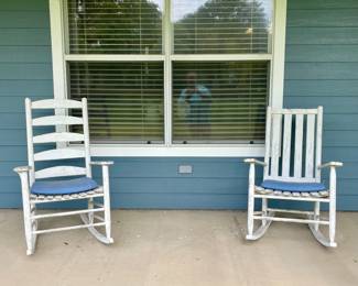 WOOD ROCKING CHAIRS