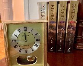 BULOVA CLOCK, FRANCINE RIVERS NOVELS