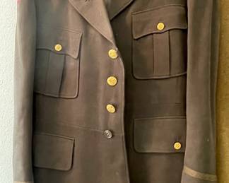 WORLD WAR II ARMY SERVICE WOOL JACKET
