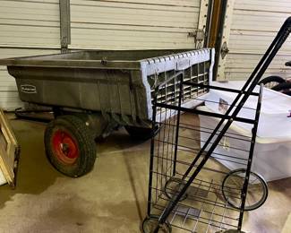 GARDEN CART, SHOPPING CART