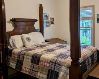 ANTIQUE FULL SIZE 4 POSTER BED FROM 1800’S NEW ORLEANS