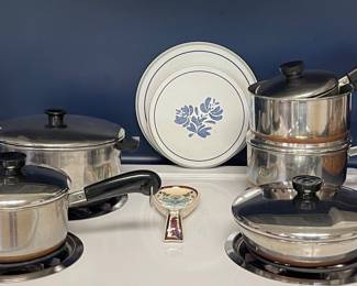 REVERE WARE POTS & PANS