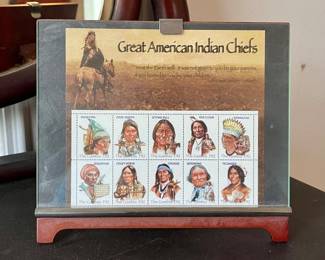 GAMBIA 2005 GREAT AMERICAN INDIAN CHIEFS POSTAGE STAMPS