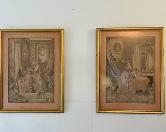 VINTAGE FRAMED ART