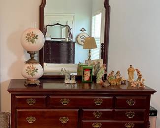 KINCAID DRESSER WITH MIRROR, SERAPHIM CLASSICS NATIVITY