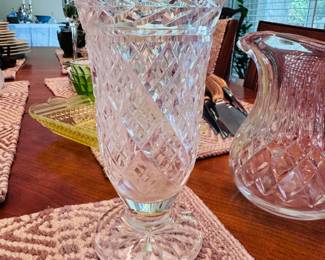 Waterford Crystal vase