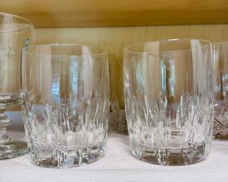 Waterford lowball crystal tumblers