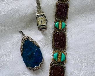 Antique 1920s Art Deco jewelry