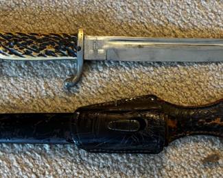 WWII German Dress Byonet Sheath/Frog