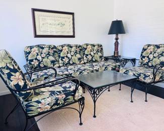 Woodard patio set