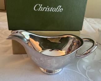 Christofle gravy boat