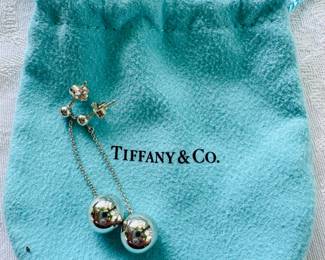Vintage Tiffany & Co ball earrings