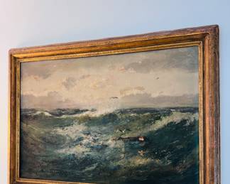 Seascape original painting by Douglas Arthur Teed