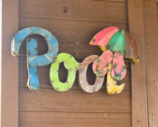 Pool sign