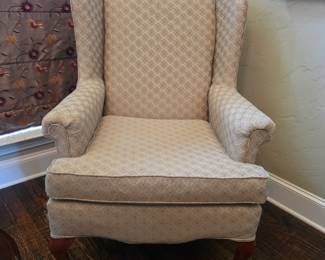 High back chair