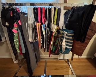 Reusable bags, Never used...Tumi and Tica garment bags