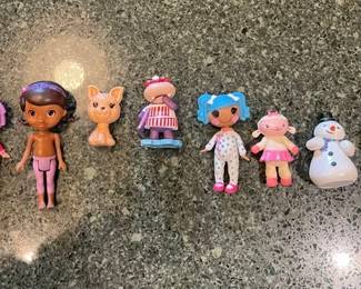 Figurines - Disney Doc McStuffins, Barbie Club, and Lalaloopsy Mini Dolls
