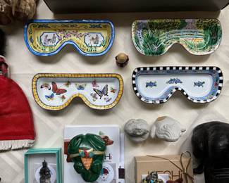 Kelvin Chen - Hand-painted enamel on copper eyeglass holder