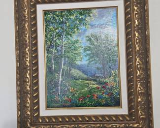 Schaefer Miles Style Landscape Painting