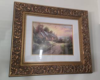Thomas Kinkade "A Peaceful Time" Art Print