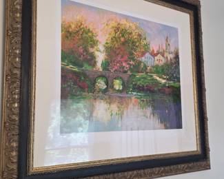 Thomas Kinkade Style Landscape Print