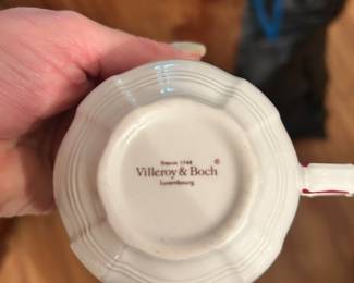 Villeroy + Boch dishware set
