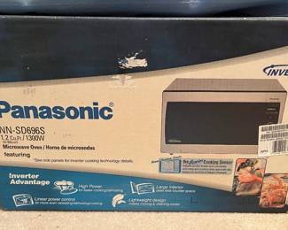 New inbox, Panasonic microwave in guest house