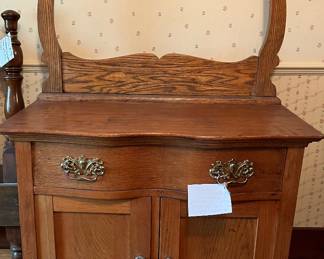 Wash stand in main house