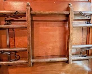 Antique behind the door hooks in the main house