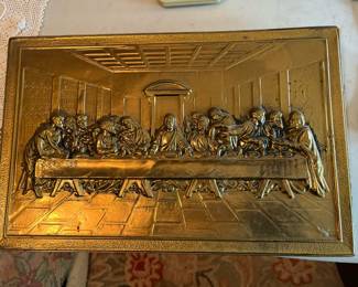 The last supper decorative piece in main house