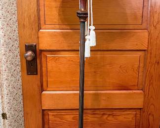 Antique floor lamp in main house